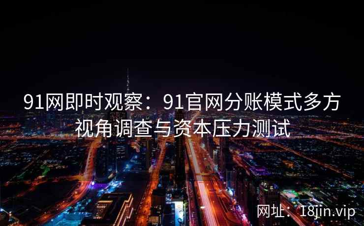 91网即时观察：91官网分账模式多方视角调查与资本压力测试
