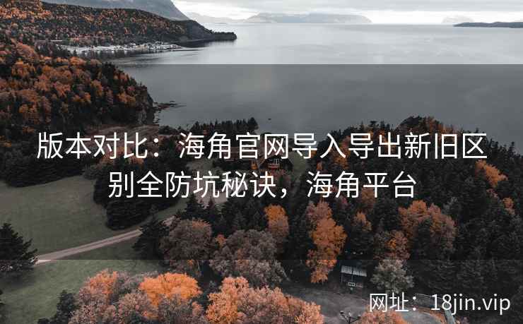 版本对比：海角官网导入导出新旧区别全防坑秘诀，海角平台
